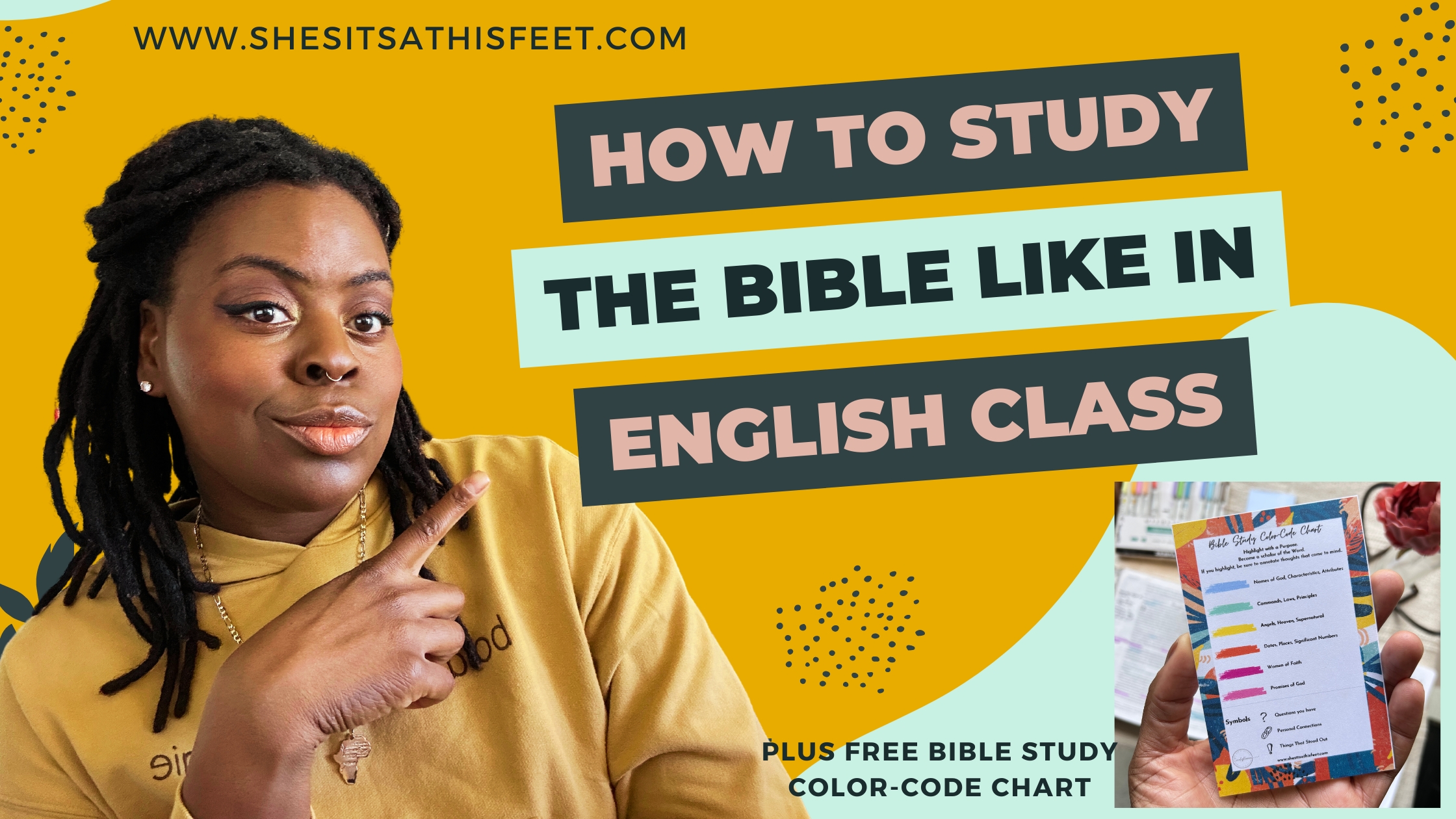 Studying the Bible Bible-Study Color-Code